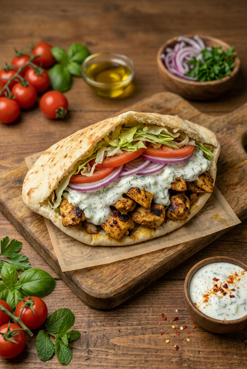 Pita garnie