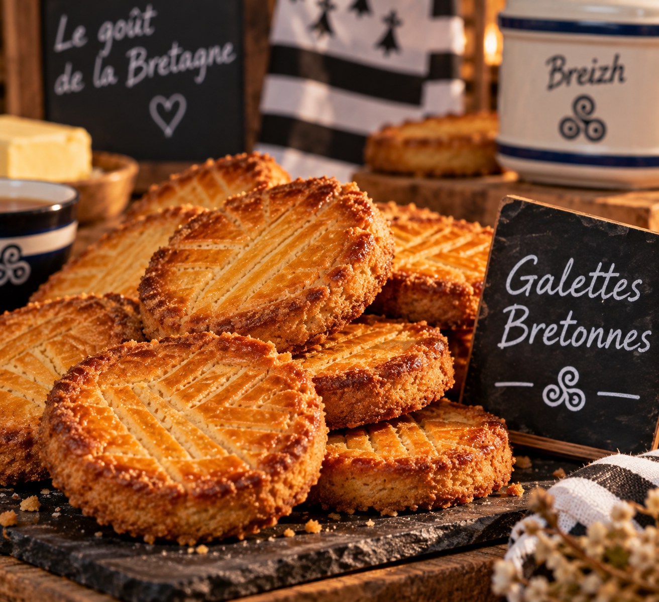 Galette bretonne préparée minute sur un stand WSHD Food