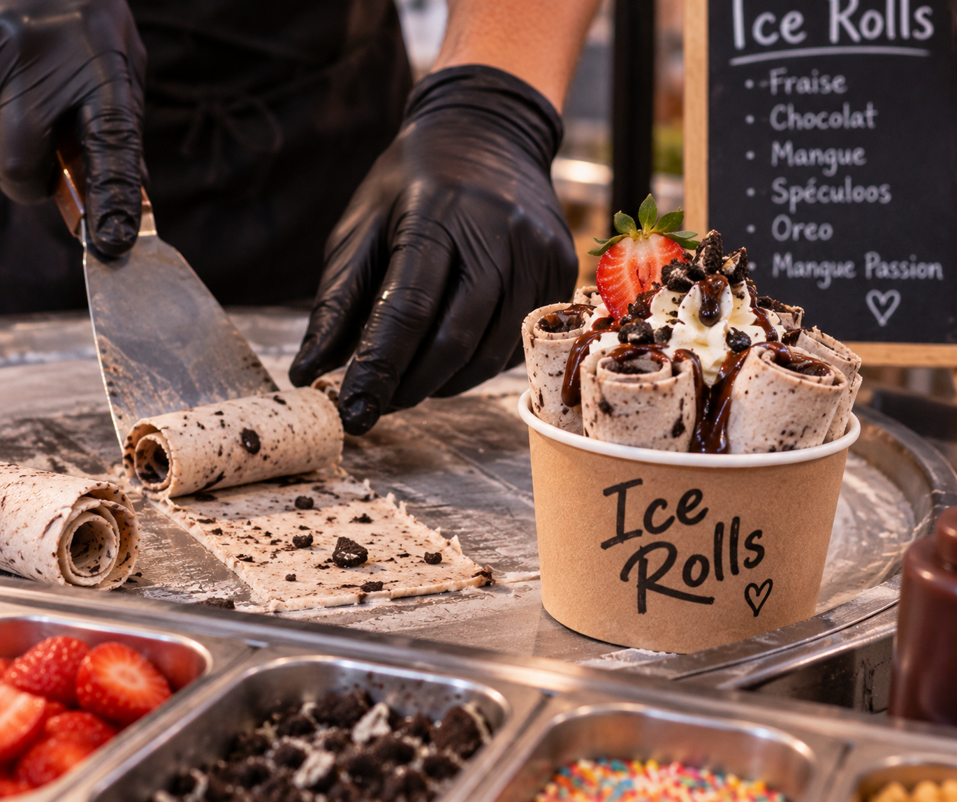Glaces roulées Ice Rolls